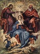 VELAZQUEZ, Diego Rodriguez de Silva y The Coronation of the Virgin jh china oil painting artist